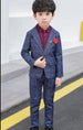 Boys Formal Birthday Suits Weddings Blazer Pants 2Pcs Set Kids Gentleman Clothing Sets