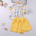 Toddler Girls Summer Clothes 2Pcs Outfits Kids Clothing Girls Suit