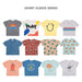 Kids Summer Clothes T-Shirt Girls Boys Cute Tops Baby Short Sleeve Tee
