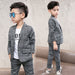 Boys Formal Birthday Suits Weddings Blazer Pants 2Pcs Set Kids Gentleman Clothing Sets