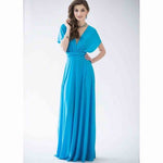 Women's Multiway Wrap Convertible Boho Maxi Club Long Dress