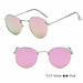 Classic Small Frame Round Sunglasses Women/Men Brand Designer Alloy Vintage Sun Glasses