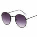 Classic Small Frame Round Sunglasses Women/Men Brand Designer Alloy Vintage Sun Glasses