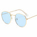 Classic Small Frame Round Sunglasses Women/Men Brand Designer Alloy Vintage Sun Glasses