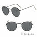 Classic Small Frame Round Sunglasses Women/Men Brand Designer Alloy Vintage Sun Glasses