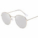 Classic Small Frame Round Sunglasses Women/Men Brand Designer Alloy Vintage Sun Glasses