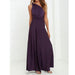 Women's Multiway Wrap Convertible Boho Maxi Club Long Dress