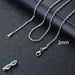 Cuban Chain Necklace Men Women Punk Stainless Steel Curb Link Chain