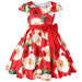 Kids Flower Dress Elegant Causal Princess Party Dresses Girls Children Clothing