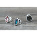 Women Fashion Jewelry Ring Vintage Irregular Crystal Love Rings