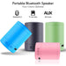 Macaron Portable Bluetooth Speakers Waterproof Wireless 5W Bass Speakers - Atom Oracle
