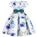 Kids Flower Dress Elegant Causal Princess Party Dresses Girls Children Clothing