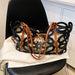 Hollow Out High Capacity Casual Tote Bag For Women Fashion Shoulder Bag