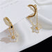 High Quality Cubic Zirconia Women Hoop Earrings Stylish Fashion Jewelry