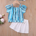 Toddler Girls Summer Clothes 2Pcs Outfits Kids Clothing Girls Suit