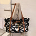 Hollow Out High Capacity Casual Tote Bag For Women Fashion Shoulder Bag