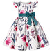 Kids Flower Dress Elegant Causal Princess Party Dresses Girls Children Clothing