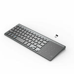 Mini Wireless Keyboard With Touch-pad 2.4GHz for Laptop Tablet Gaming - Atom Oracle