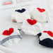 5 Pairs Women Novelty Comfortable Cartoon Heart Animal Print Lovely Cotton Socks