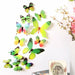 Creative Butterfly Sticker Home Decoration Kitchen Mural Wall Stickers