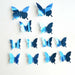 Creative Butterfly Sticker Home Decoration Kitchen Mural Wall Stickers