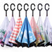 Inverted Umbrella Double Layer sun parasol Rain Ergonomic Reverse Umbrellas - Atom Oracle