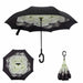 Inverted Umbrella Double Layer sun parasol Rain Ergonomic Reverse Umbrellas - Atom Oracle