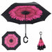 Inverted Umbrella Double Layer sun parasol Rain Ergonomic Reverse Umbrellas - Atom Oracle