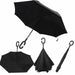 Inverted Umbrella Double Layer sun parasol Rain Ergonomic Reverse Umbrellas - Atom Oracle