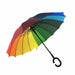 Inverted Umbrella Double Layer sun parasol Rain Ergonomic Reverse Umbrellas - Atom Oracle