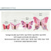 12Pcs Mixed Color Double Layer Butterfly 3D Wall Sticker Home Decoration Magnet Butterflies stickers