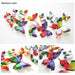 12Pcs Mixed Color Double Layer Butterfly 3D Wall Sticker Home Decoration Magnet Butterflies stickers