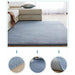 Fluffy Carpet Rugs For Bedroom/Living Room Large Size Rectangle Plush Anti-Slip Soft Carpet