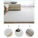 Fluffy Carpet Rugs For Bedroom/Living Room Large Size Rectangle Plush Anti-Slip Soft Carpet