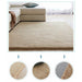 Fluffy Carpet Rugs For Bedroom/Living Room Large Size Rectangle Plush Anti-Slip Soft Carpet