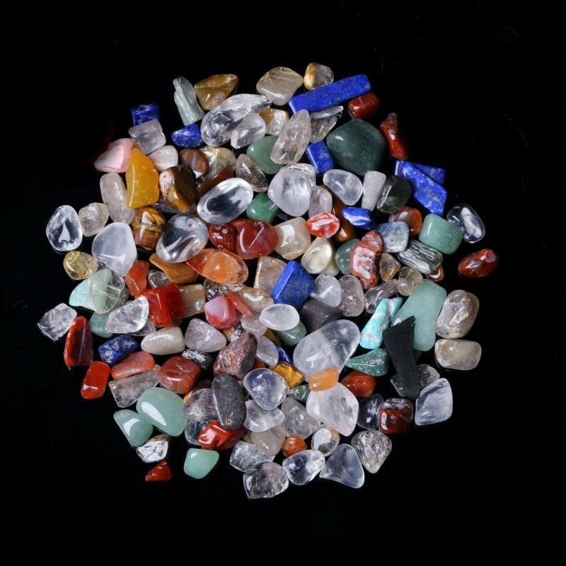 50g Natural Mixed Crystal Stone Rock Natural Mineral Stones Home Decor ...