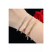 Women Adjustable Bracelet Captivate Brilliant Zircon Gold Fashion Jewelry