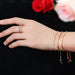 Women Adjustable Bracelet Captivate Brilliant Zircon Gold Fashion Jewelry