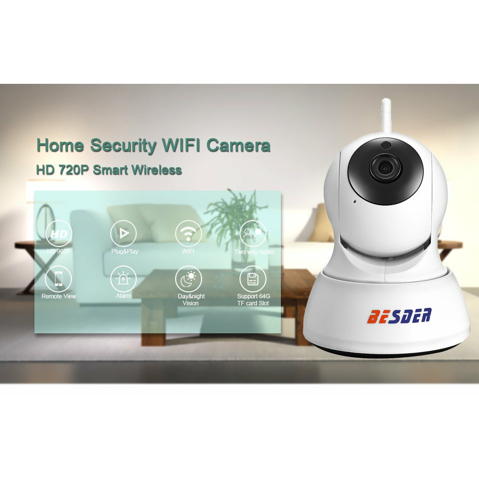 CCTV Home Security Night Vision Wireless WiFi IP Camera I Atom Oracle