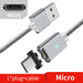 3 In 1 Magnetic USB Charging Cable For iPhone Android Fast Charging Data Wire Cord 2020 - Atom Oracle
