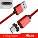 3 In 1 Magnetic USB Charging Cable For iPhone Android Fast Charging Data Wire Cord 2020 - Atom Oracle
