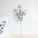 1PC Artificial Leaves Branch Retro Green Silk Eucalyptus Leaf Home Decor