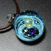 Galaxy Glass Art Pendant Universe Necklace Jewelry for Women 2020 - Atom Oracle