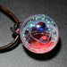 Galaxy Glass Art Pendant Universe Necklace Jewelry for Women 2020 - Atom Oracle