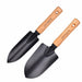 Carbon Steel Garden Shovel Wooden  Handle Gardening Hand Tools