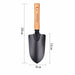 Carbon Steel Garden Shovel Wooden  Handle Gardening Hand Tools
