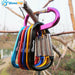 Aluminium Alloy D Shape Buckle Carabiner Survival Key Chain Hook Clip Backpack Buckle Keychain