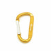 Aluminium Alloy D Shape Buckle Carabiner Survival Key Chain Hook Clip Backpack Buckle Keychain
