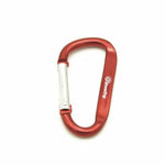 Aluminium Alloy D Shape Buckle Carabiner Survival Key Chain Hook Clip Backpack Buckle Keychain