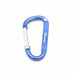 Aluminium Alloy D Shape Buckle Carabiner Survival Key Chain Hook Clip Backpack Buckle Keychain